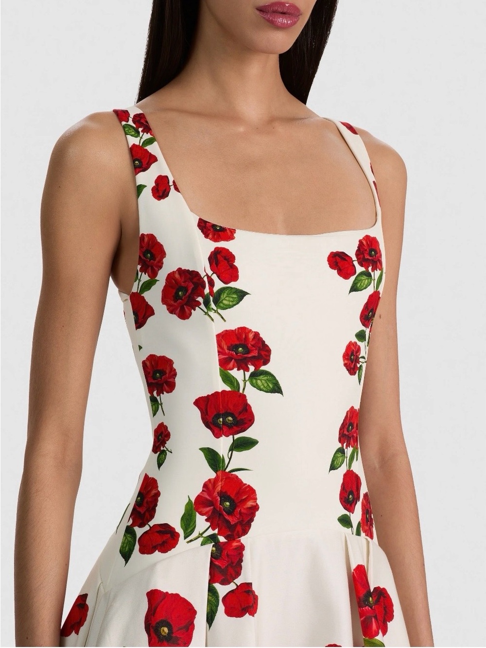 Alice + Olivia Adley Summer Poppy Dress Size 0 | SU26 | Retail $795 - Picture 6 of 11